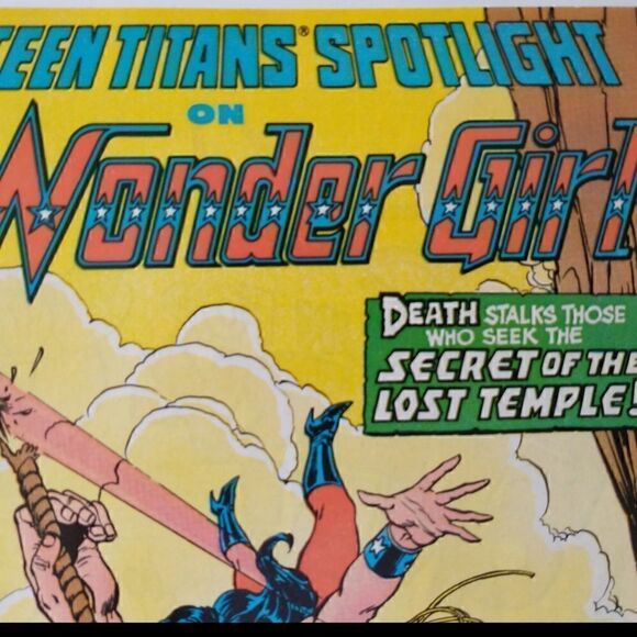 DC Comics 1987 Teen Titans Spotlight Wonder Girl July Secret of the Lost Temple. - Picture 12 of 12